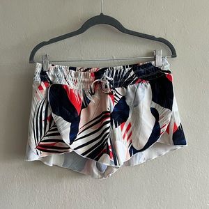 Athleta Palm Print Swim Short